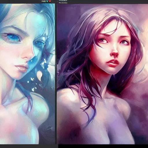 Prompt: a beautiful painting representative of the art style of artgerm and wlop and james cameron