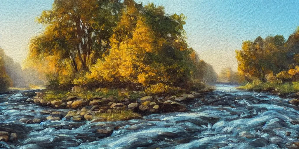 Image similar to a river, lighting, detailed oil painting, hyperrealistic, 8k