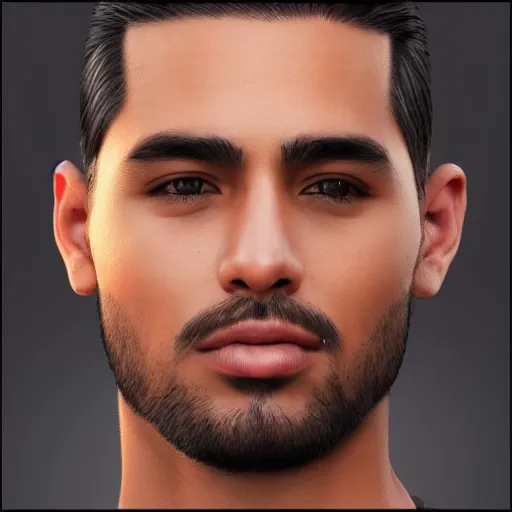 Image similar to Instagram Selfie of an extremely handsome Latino male with tan shiny skin, well-gelled hair, first-person view, photorealistic imagery, trending on artstation, 4k, 8k