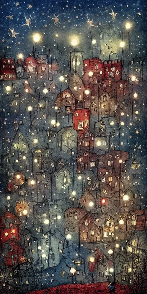 Image similar to a 4 th of july scene by alexander jansson