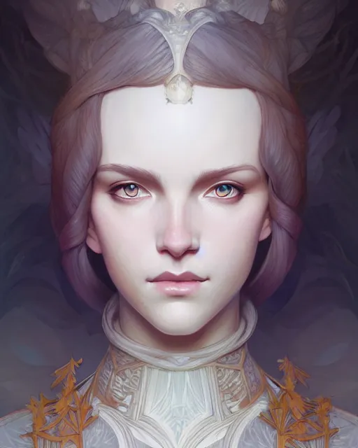 Image similar to symmetry portrait of sophie from how's moving castle, forest, intricate, elegant, highly detailed, digital painting, artstation, concept art, smooth, sharp focus, illustration, art by artgerm and greg rutkowski and fra angelico and alphons mucha