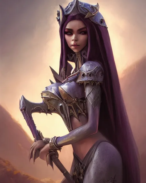 Image similar to madison beer dark elf princess, highly detailed, d & d, fantasy, highly detailed, digital painting, trending on artstation, concept art, sharp focus, illustration, global illumination, shaded, art by artgerm and greg rutkowski and fuji choko and viktoria gavrilenko and hoang lap