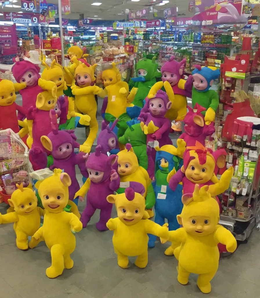 Teletubbies figures hot sale tesco