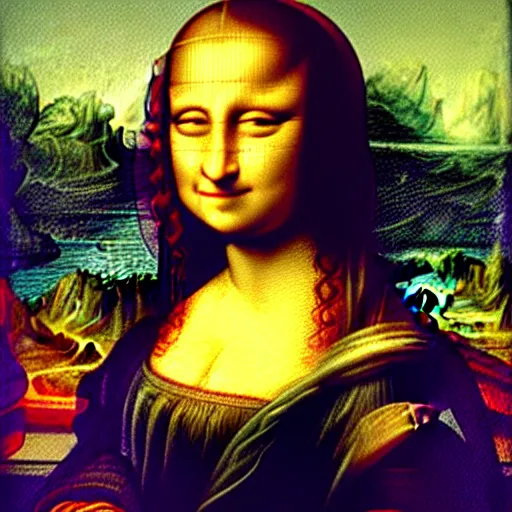 Image similar to 'Mona Lisa' painted by Mozart