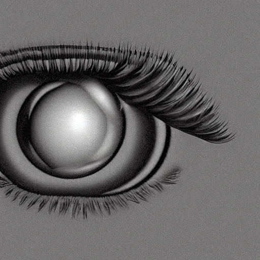 Image similar to surreal eye, digital art