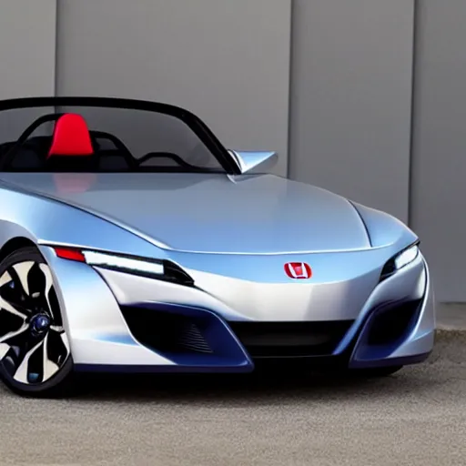 Prompt: new 2023 honda s2000 concept car