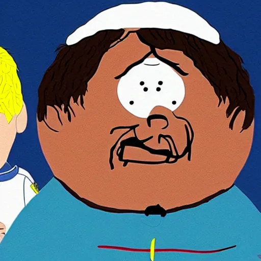 Image similar to Ben Stiller appearance on South Park