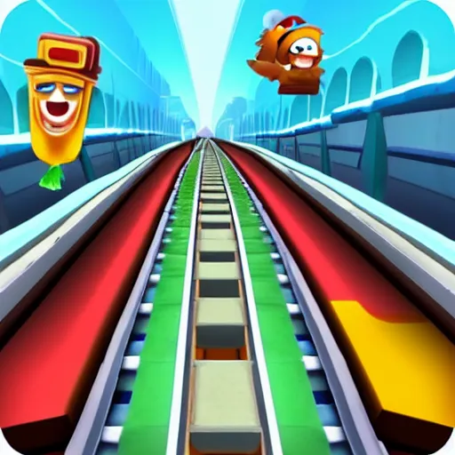 Image similar to subway surf