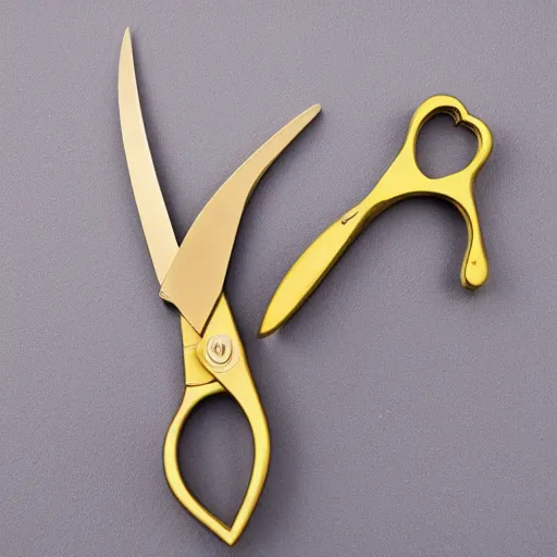 Image similar to cat shaped scissors, photorealistic