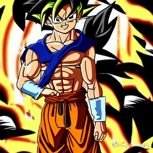 One Piece style Goku - DRAGONBALL Z SAGAS - HD by d0d0g0ne on