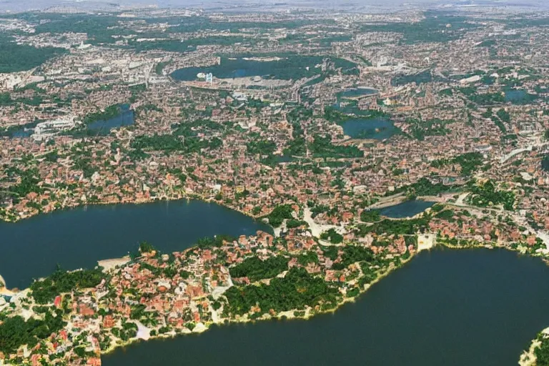 Image similar to the future capital city of liberland