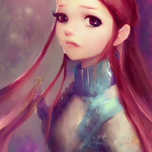 Image similar to princess by wlop