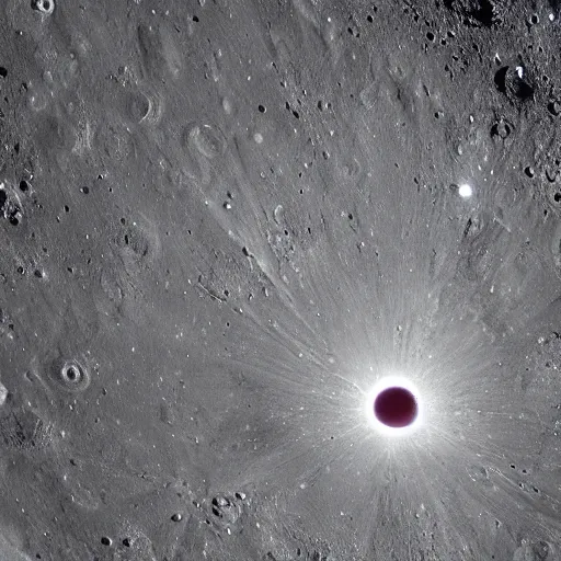 Image similar to the earth is obliterated by an Enormous alien ship shooting a plasma beam, moon pov looking down on earth