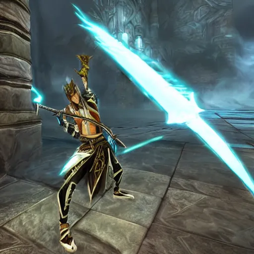 Image similar to Seventh swordsman from guild wars 2