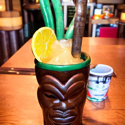 Image similar to trader vic's tiki mug