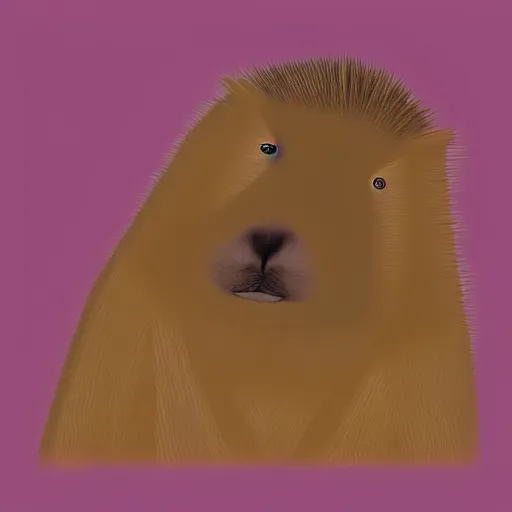 Prompt: capybara by bored ape