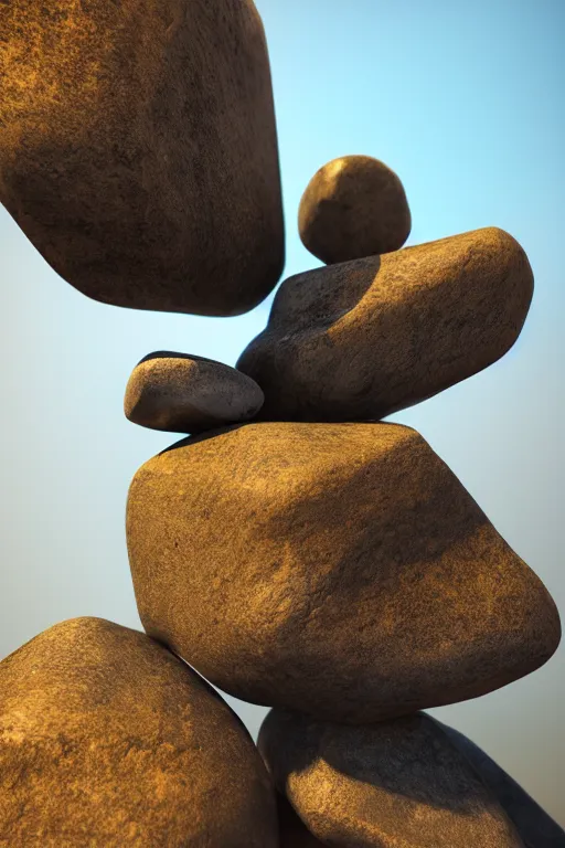 Prompt: photograph of impossible balancing stones, unreal 5, DAZ, hyperrealistic, octane render, Regal, Refined, Detailed Digital Art, dynamic lighting, Highly Detailed, Cinematic Lighting, Unreal Engine, 8k, HD