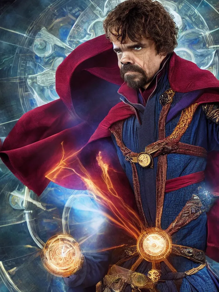 Image similar to Peter Dinklage as Doctor Strange