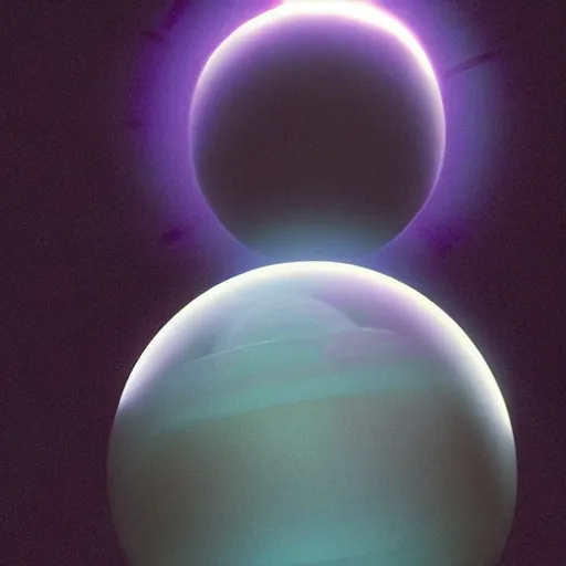 Image similar to centered rule of thirds 5 0 mm film still of a purple orb of radiance and light, 3 d render octane, sharp focus, art by greg rutkowski