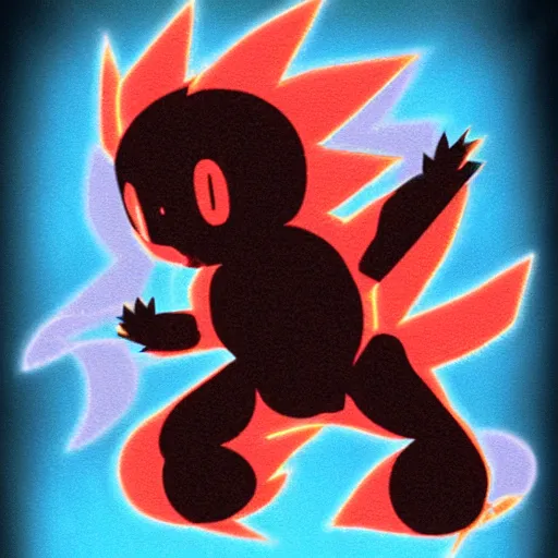 Image similar to void creature, pokemon style