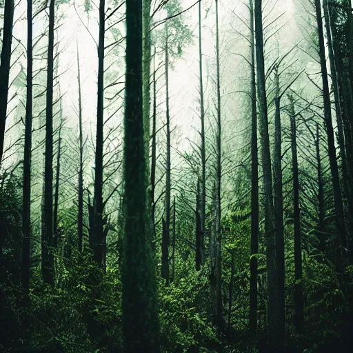 Image similar to a perfect photo of pine forest. Behance