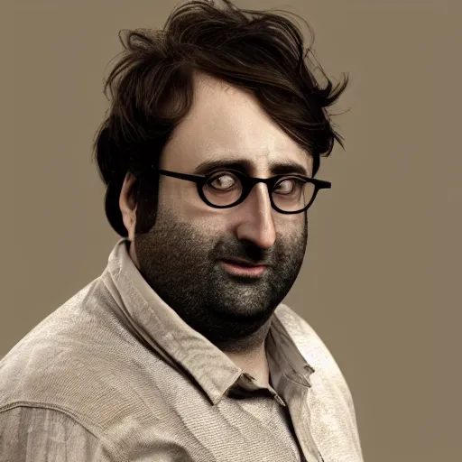 Prompt: hyperrealistic image of eric wareheim, stunning 3 d render inspired art by xiang duan and thomas eakes, perfect facial symmetry, hyper realistic texture, intricate, photorealistic, highly detailed attributes and atmosphere, dim volumetric cinematic lighting, 8 k octane detailed render, trending on artstation, masterpiece, stunning,