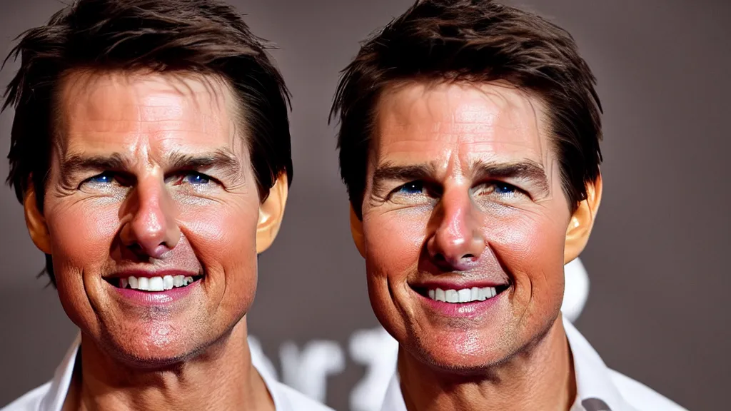 Image similar to A studio photo of Tom Cruise; the most beautiful photo in the world; extraordinary masterpiece; 8k