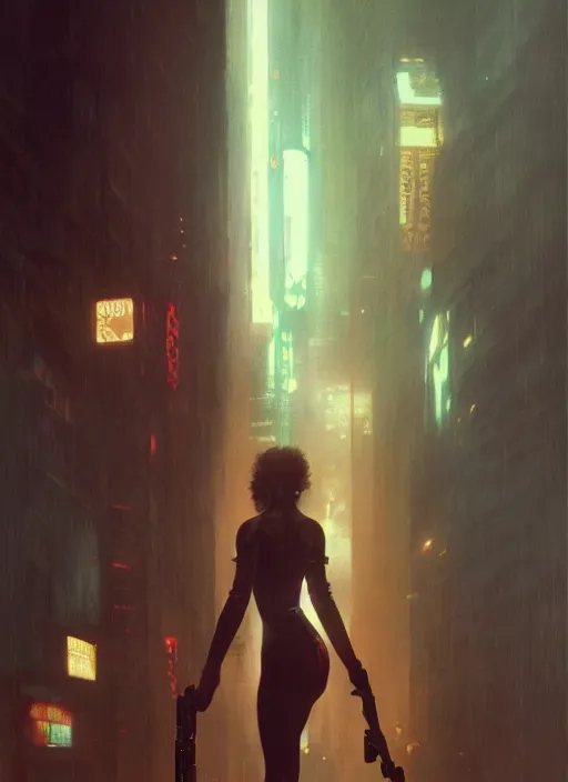 Image similar to movie poster, blade runner, sean young, octane render, highly detailed, digital painting, artstation, concept art, smooth, sharp focus, illustration, art by artgerm and greg rutkowski and alphonse mucha and william - adolphe bouguereau