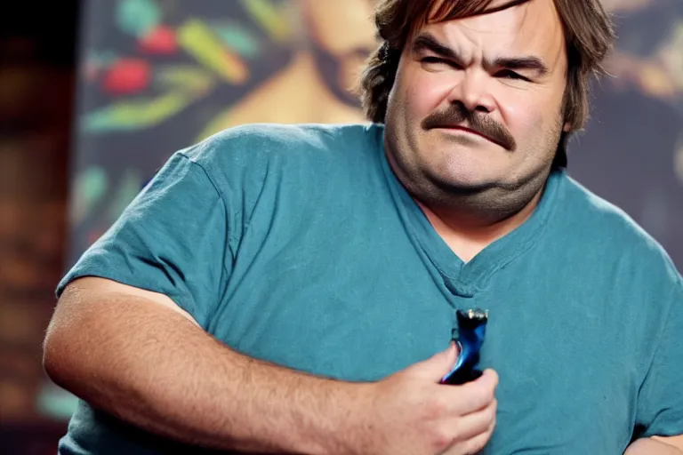 Prompt: Jack Black on hormone blockers and estrogen