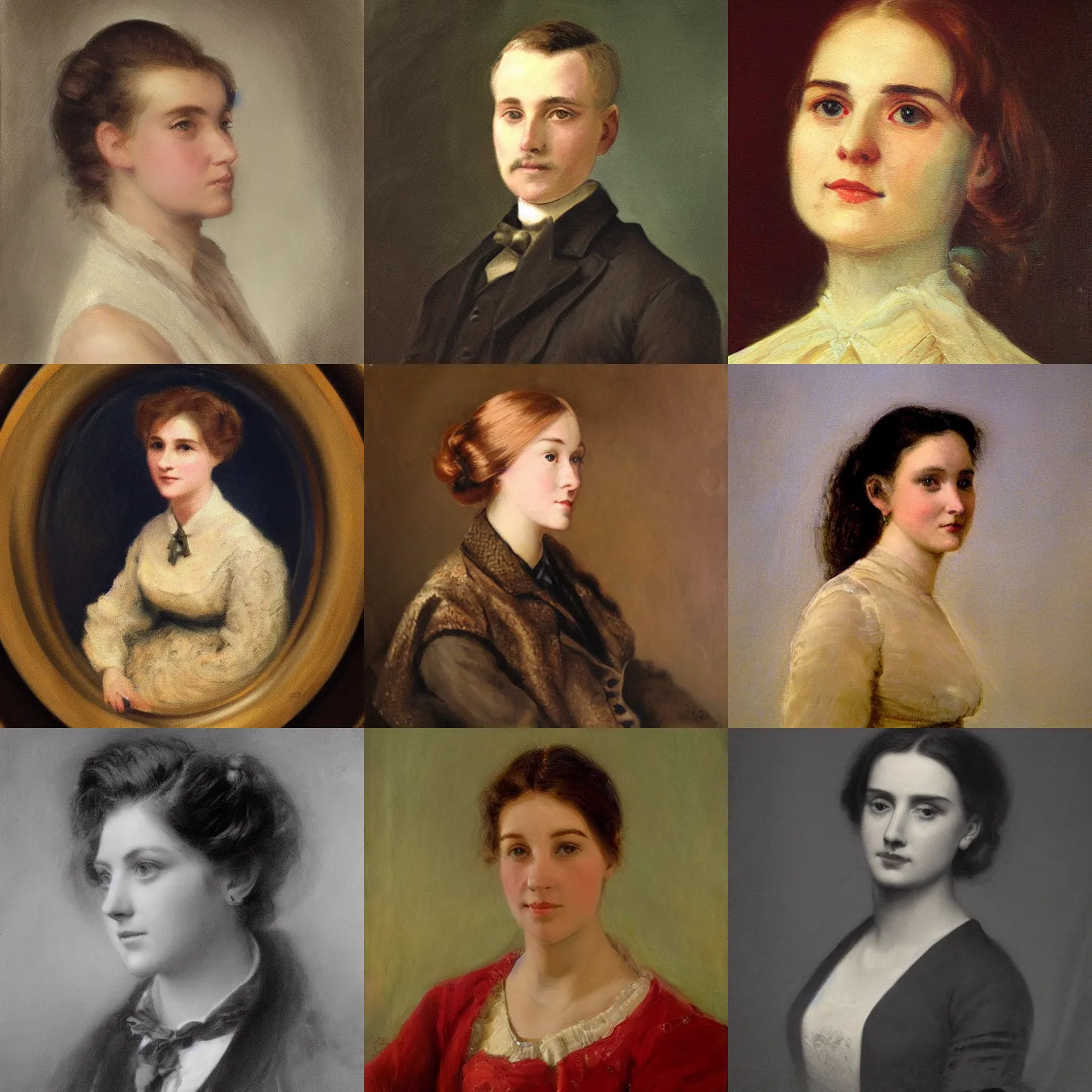 Prompt: a beautiful portrait by william herbert dunton