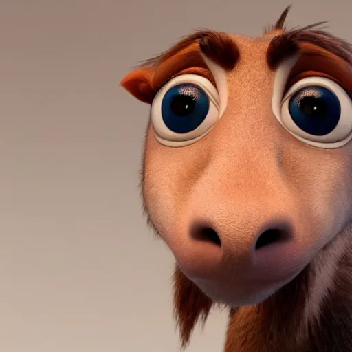 Prompt: sidney from ice age