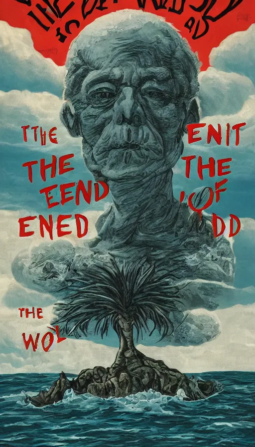 Prompt: the end of the world, by burns jim