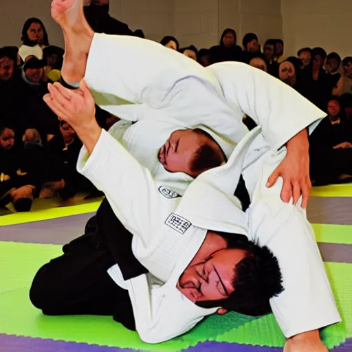 Image similar to juicepunk eroding judo man! oh, it's judo man!!