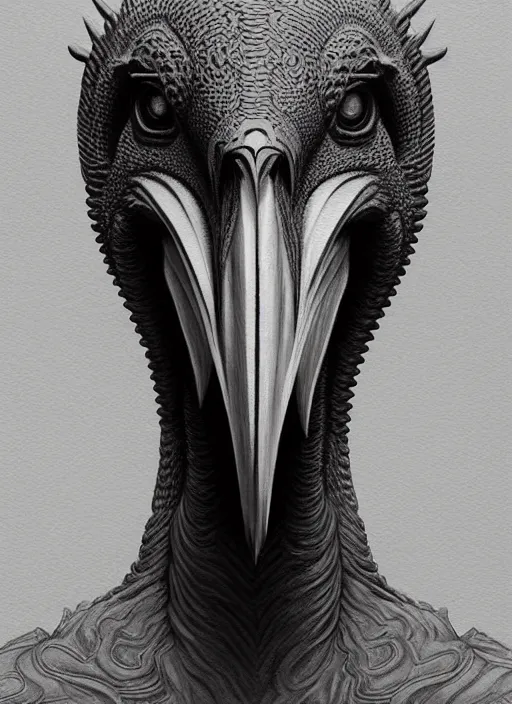 Image similar to anthropomorphic multiplication sign head in edgy darkiron pelican, intricate, elegant, highly detailed animal monster, digital painting, artstation, concept art, smooth, sharp focus, illustration, art by artgerm, wayne barlowe, trending on artstation and greg rutkowski and alphonse mucha, 8 k