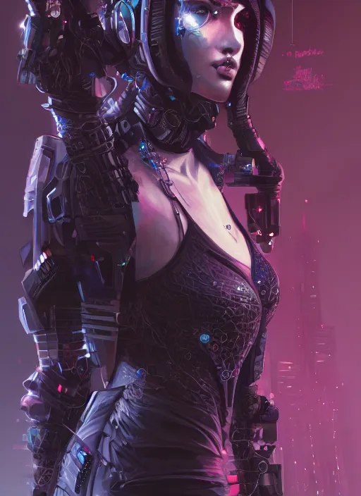 Image similar to teen elf, cyberpunk hacker, black hair, gorgeous, amazing, elegant, intricate, highly detailed, digital painting, artstation, concept art, sharp focus, illustration, art by ross tran