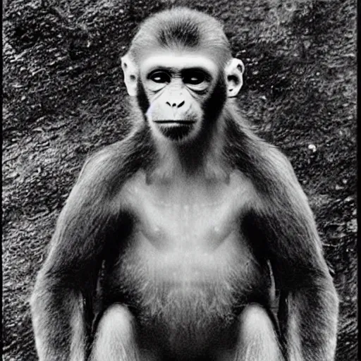 Image similar to vladimir putin as a small monkey