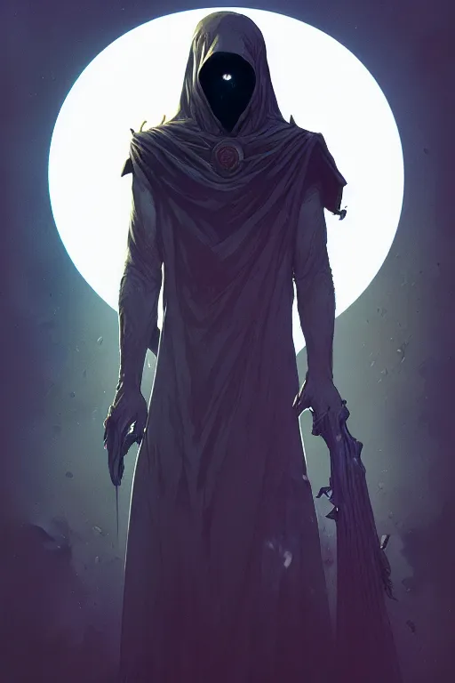 Image similar to a portrait of zombie moon knight, fantasy, sharp focus, intricate, elegant, digital painting, artstation, matte, highly detailed, concept art, illustration, ambient lighting, art by ilya kuvshinov, artgerm, alphonse mucha, and greg rutkowski