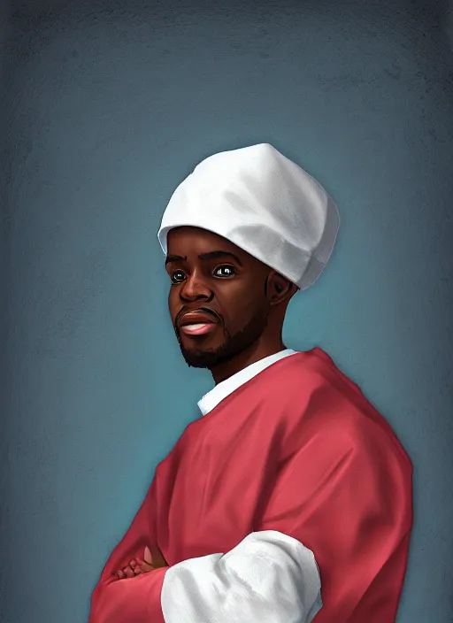 Prompt: emmanuel the surgeon, digital art