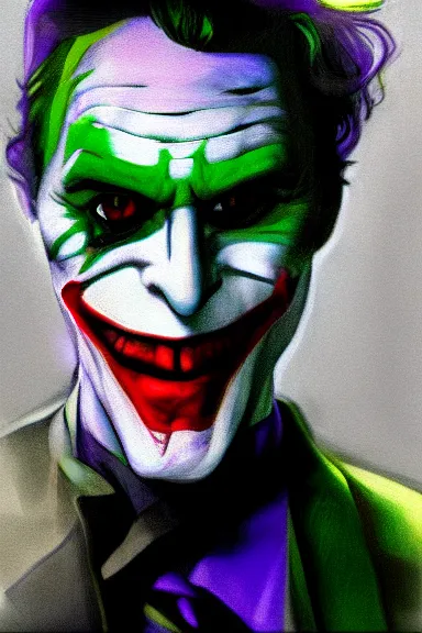 Image similar to portrait of the joker