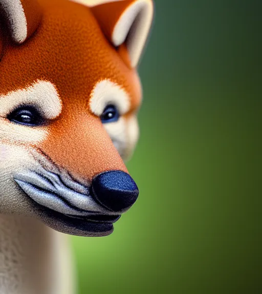 Prompt: award winning 5 5 mm photo of a shiba inu tapir hybrid in a part.. dof. bokeh. art by greg rutkowski. life - like. very detailed 8 k. intricate. soft light. nikon d 8 5 0.