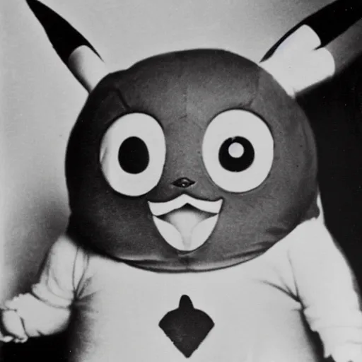 Image similar to 1 9 5 0 s polaroid picture of pikachu