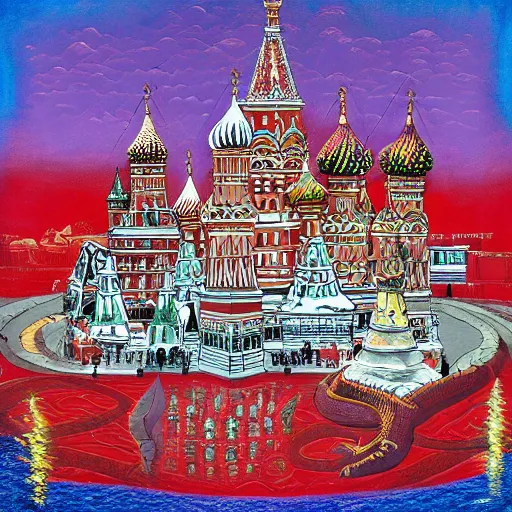 Image similar to fantasy_artwork_hyper_detailed_very_very_very_very_very_very_very_very_very_very_very_very_very_very_very_very_very of Dragon on the Red square, Moscow,