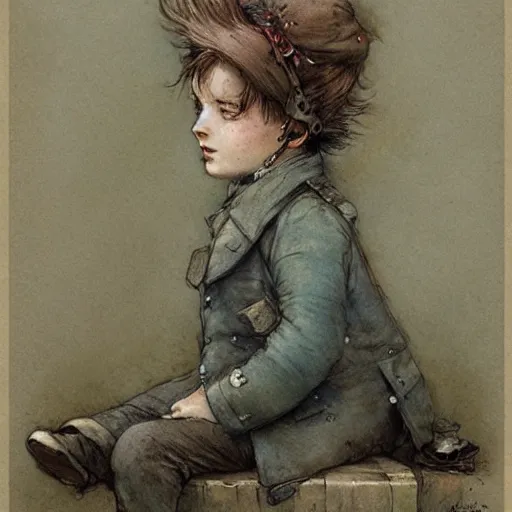 Image similar to ( ( ( ( ( story time. muted colors. ) ) ) ) ) by jean - baptiste monge