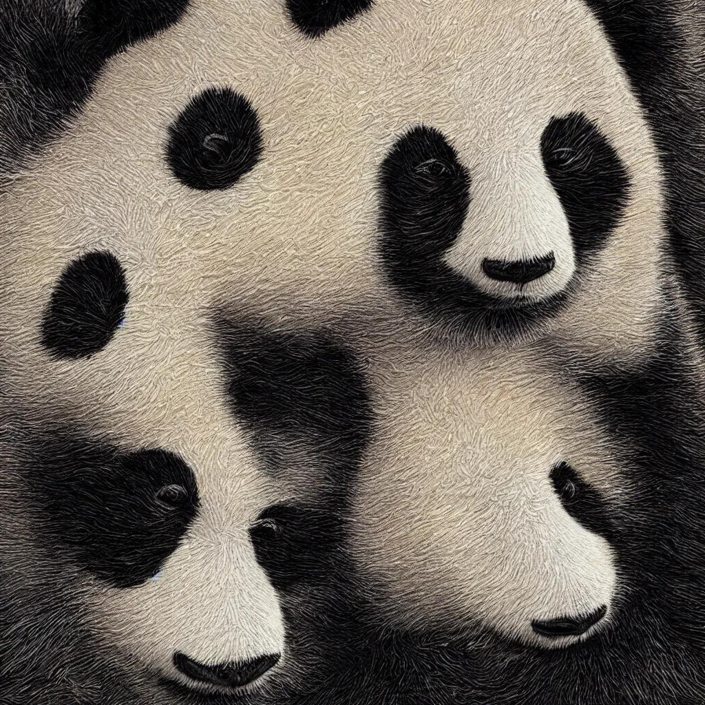 Prompt: panda 🐼 , high quality, high details, 🌌, high detail photo, 🌠,digital art,