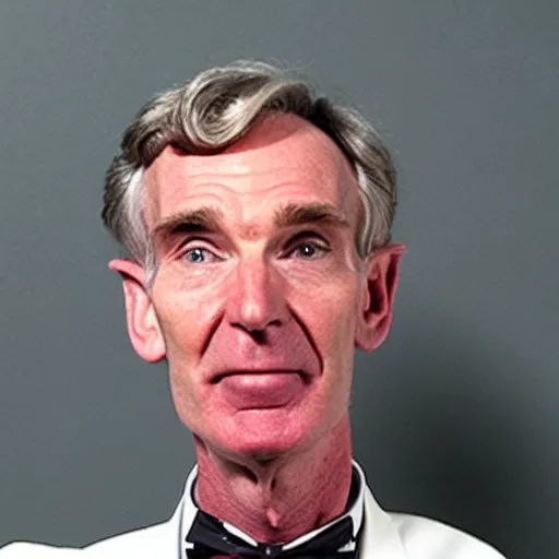 Image similar to bill nye methed out mugshot