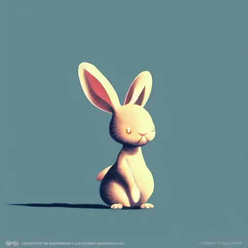 Prompt: goro fujita illustration of a cute bunny, art by goro fujita, plain drawing, concept art, sharp focus, artstation