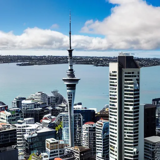 Image similar to auckland sky tower wizard magic