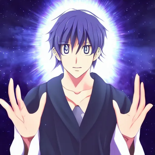 psychic guy using his psychic powers, anime, detailed | Stable Diffusion |  OpenArt