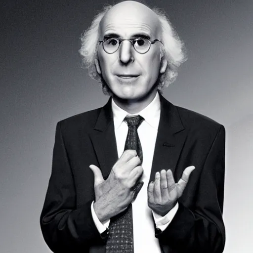 Prompt: baby larry david