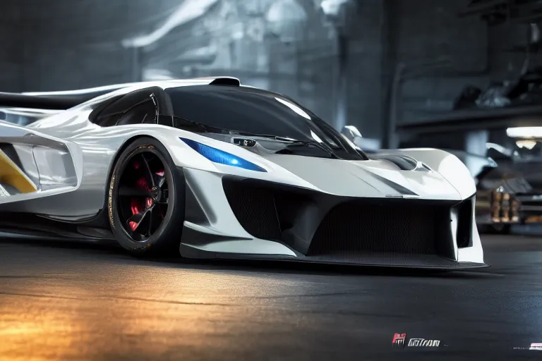 Image similar to photo wallpaper sport car gran turismo 7 forza horizon need for speed fast and furious 5 unreal engine supercar hypercar game concept car octane render, 4 khd 2 0 2 2 3 d cgi rtx style chrome reflexion global illumination ray tracing hdr arstation pixar and disney unreal